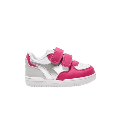 Diadora Raptor Low Toddler 'Pink Yarrow Silver'