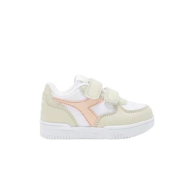 Diadora Raptor Low Toddler 'White Bone Pastel Rose Tan'