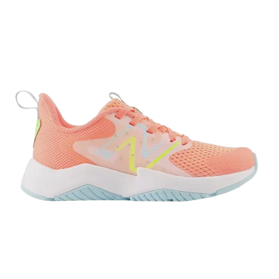 New Balance Rave Run v2 Big Kid 'Grapefruit Hi-Lite'