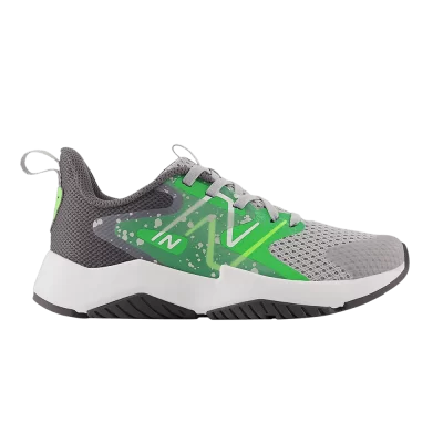 New Balance Rave Run v2 Big Kid 'Raincloud Pixel Green'