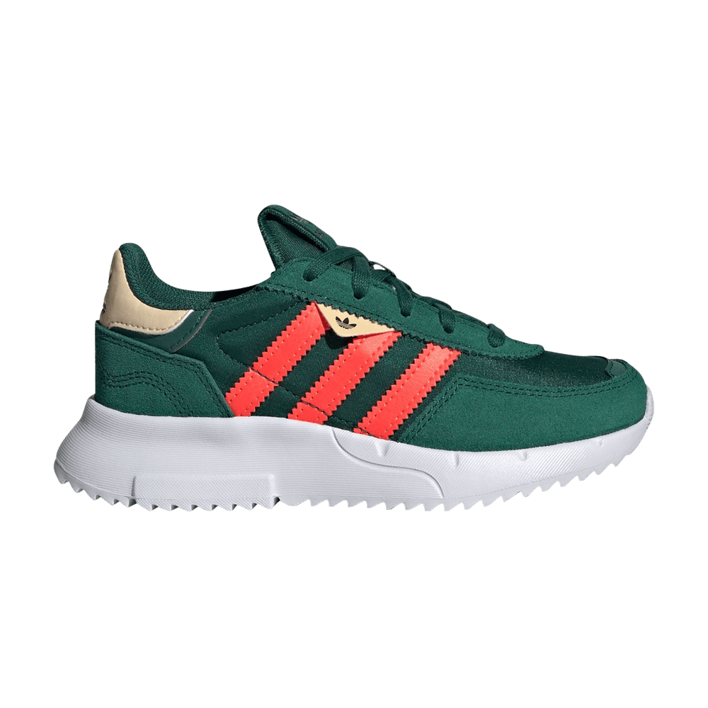 Кроссовки adidas Retropy F2 Little Kid 'Collegiate Green Solar Red'