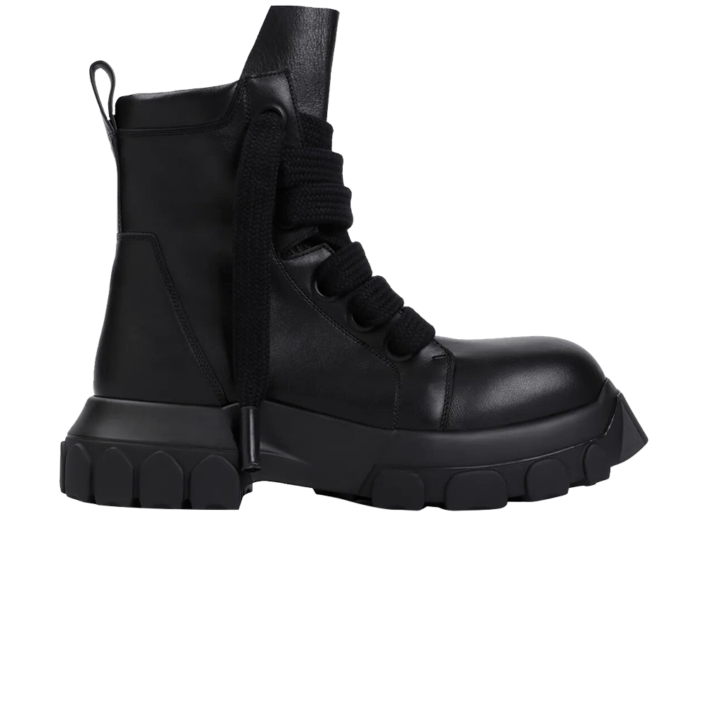 Кроссовки Rick Owens Lido Jumbo Laced Bozo Tractor High 'Black'