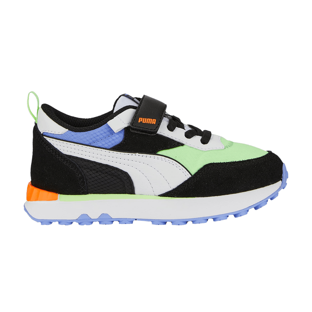 Кроссовки Puma Rider FV Little Kid 'Elektro Purple Fizzy Lime'