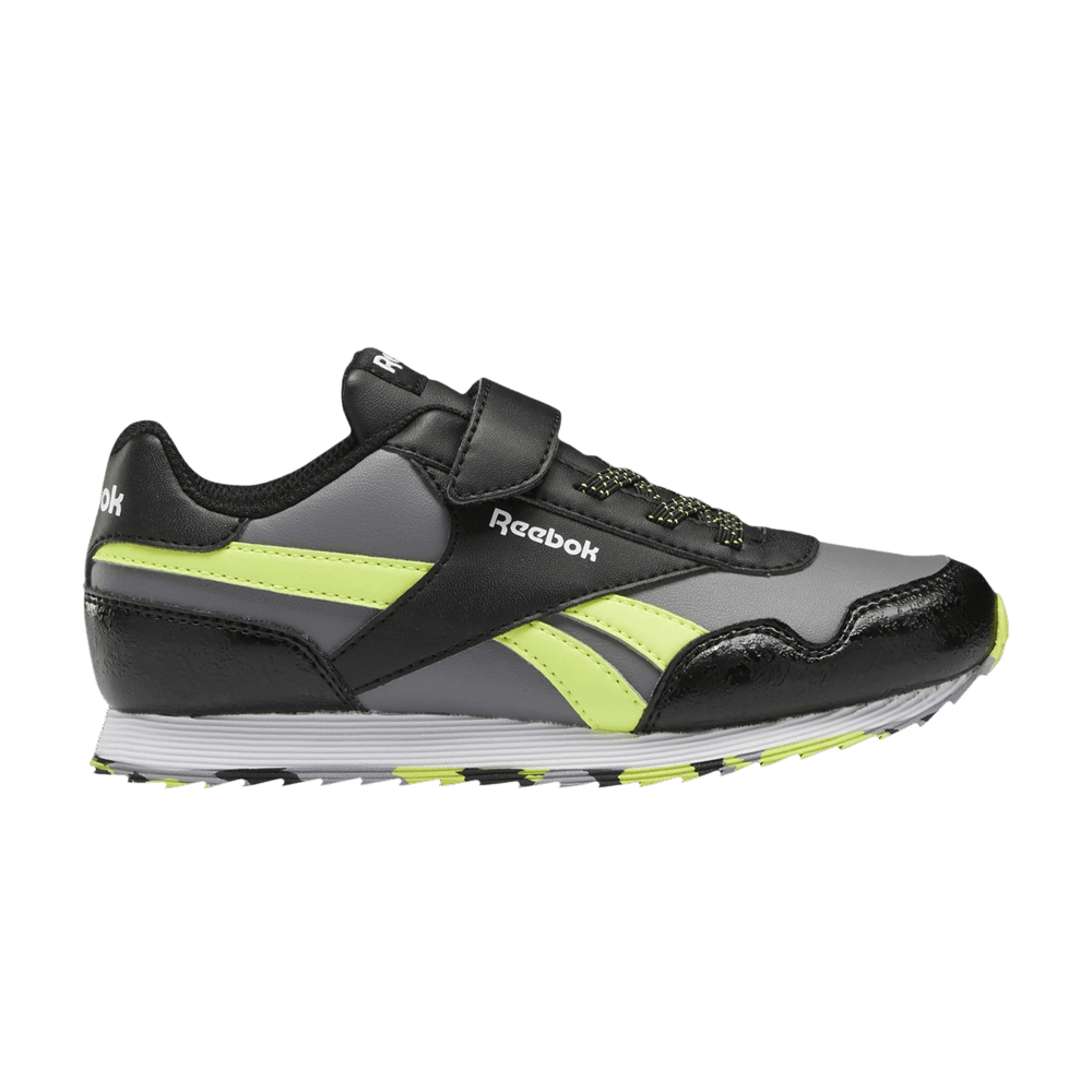 Кроссовки Reebok Royal Classic Jogger 3 1V Little Kid 'Black Acid Yellow'