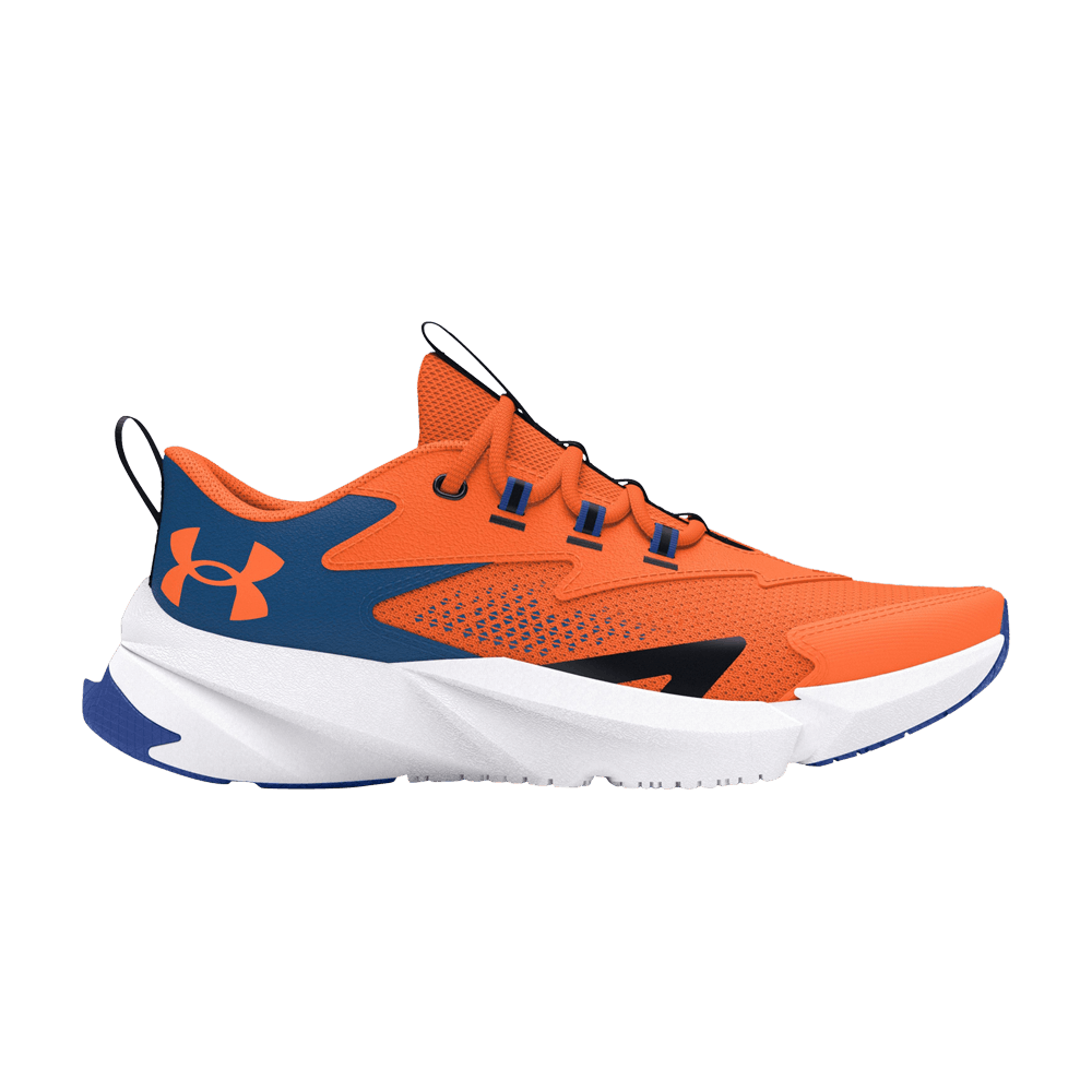 Кроссовки Under Armour Scramjet 6 GS 'Orange Blast Tech Blue'