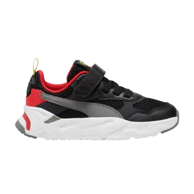 Puma Scuderia Ferrari x Trinity Little Kid 'Black Rosso Corsa'