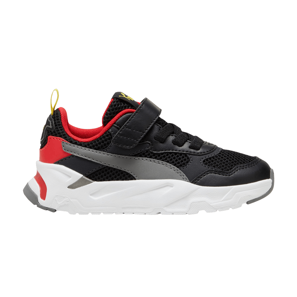 Кроссовки Puma Scuderia Ferrari x Trinity Little Kid 'Black Rosso Corsa'
