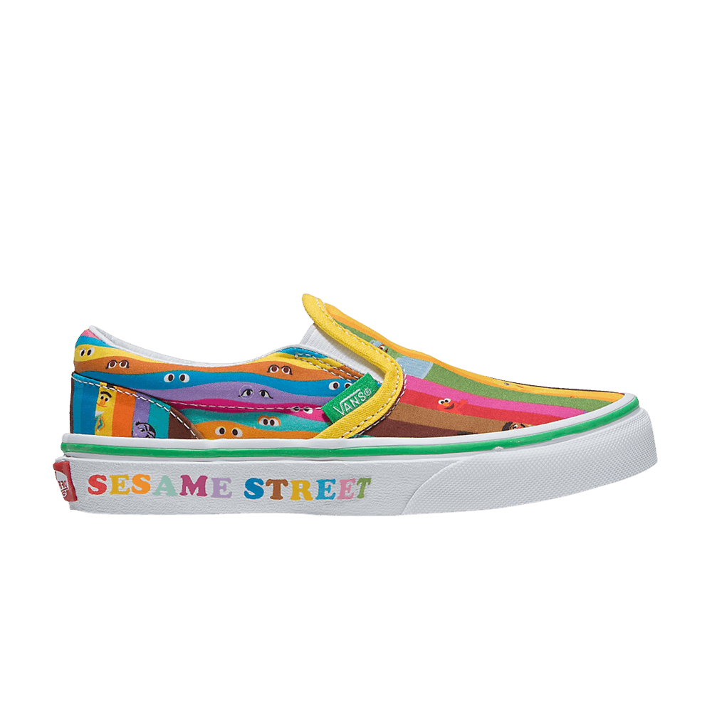 sesame-street-x-classic-slip-on-kids-rainbow-stripes-vn0005wwbmc