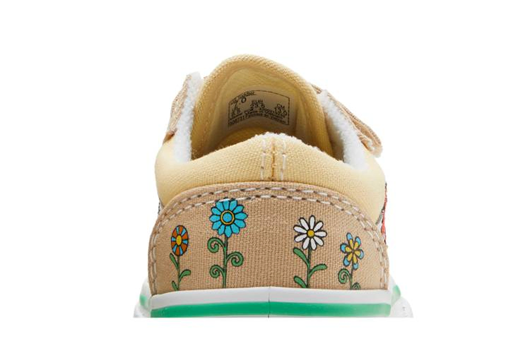 Кроссовки Vans Sesame Street x Old Skool V Toddler 'Elmo'