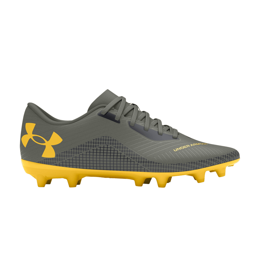 Кроссовки Under Armour Shadow Select 2 FG Jr 'Clay Green Taxi'