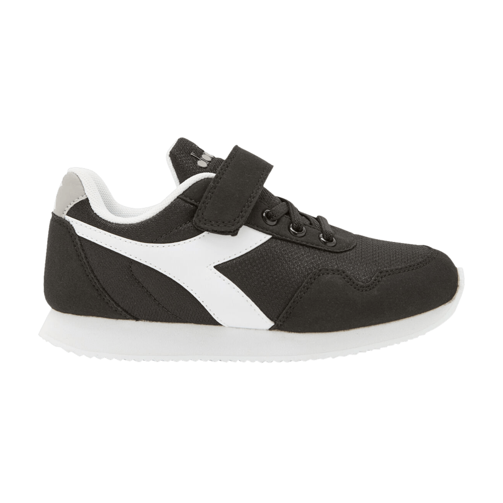Кроссовки Diadora Simple Run Little Kid 'Black White'