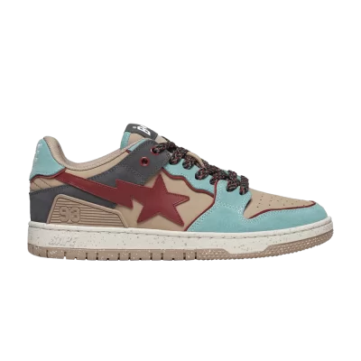 BAPE Sk8 Sta #4 M2 'Beige Grey Blue'