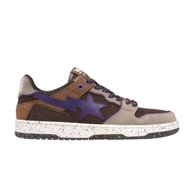 BAPE Sk8 Sta #7 M2 'Outdoor Pack - Brown Purple'