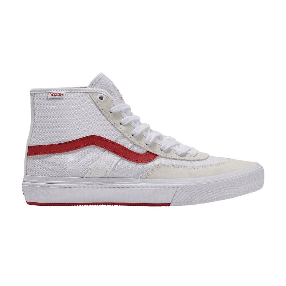 Кроссовки Vans Skate Gilbert Crockett High 'White Red'