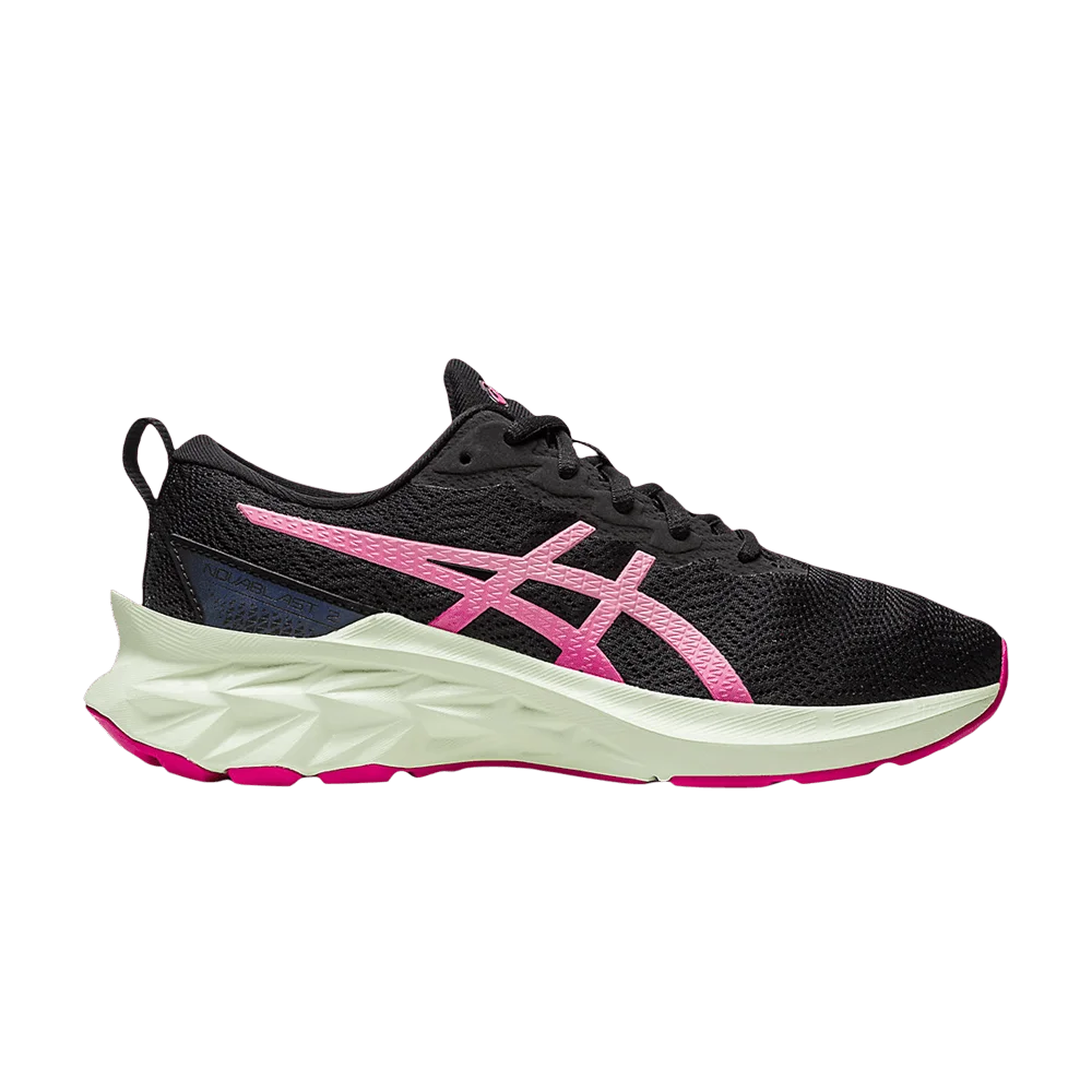 Кроссовки Asics Novablast 2 GS 'Black Fruit Punch'