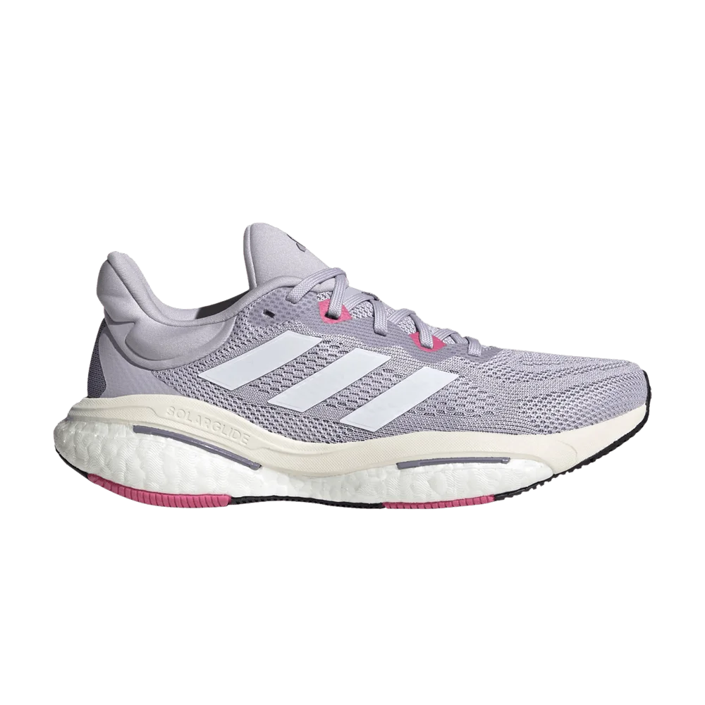 Кроссовки Adidas Wmns SolarGlide 6 'Silver Dawn Magenta'