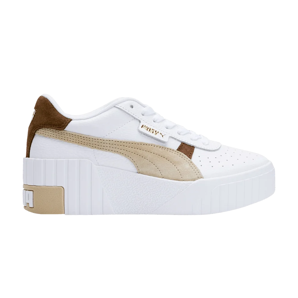 Кроссовки Puma Wmns Cali Wedge Mix 'White Chestnut Brown'