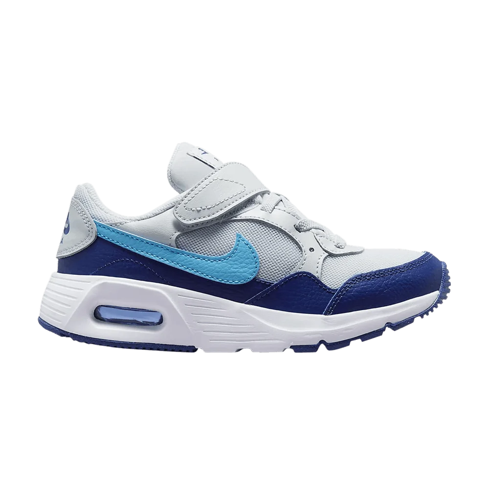 Кроссовки Nike Air Max SC PS 'Pure Platinum Blue Lightning'