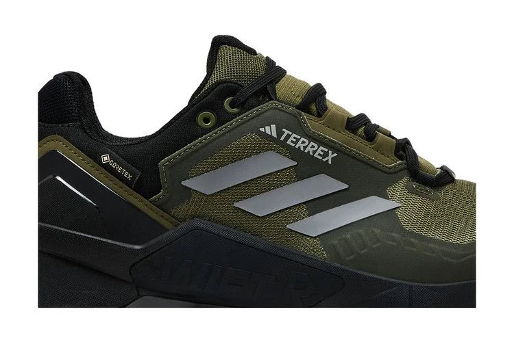 Кроссовки Adidas Terrex Swift R3 GORE-TEX 'Focus Olive Black'