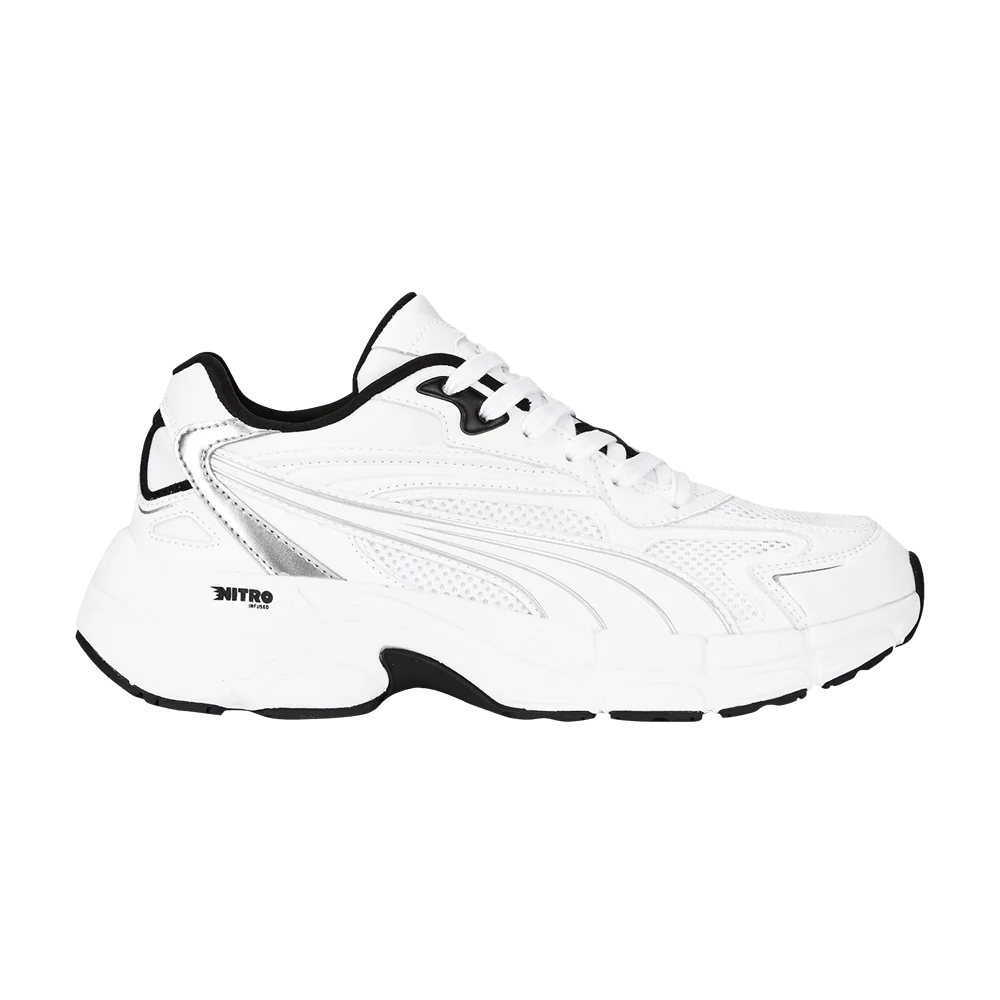 Кроссовки Puma Wmns Teveris Nitro 'Metallic - White Black'