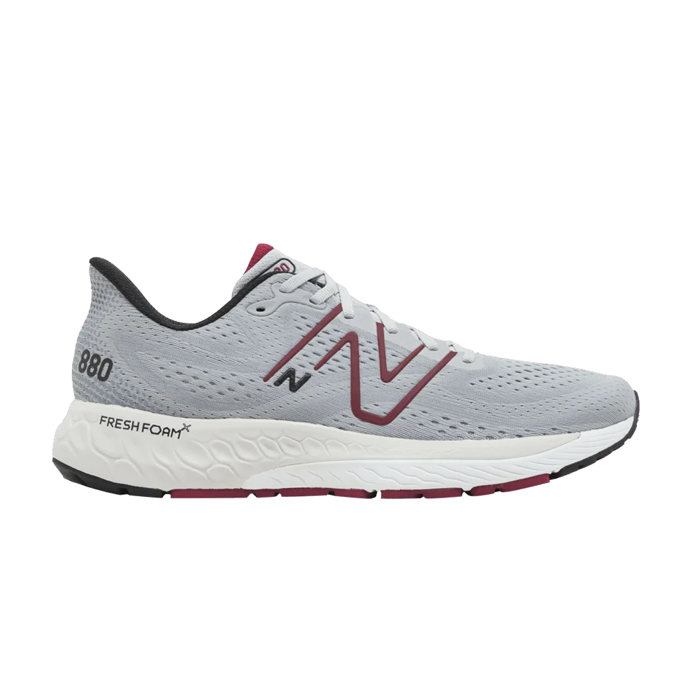Кроссовки New Balance Fresh Foam X 880v13 'Aluminum Grey Crimson'