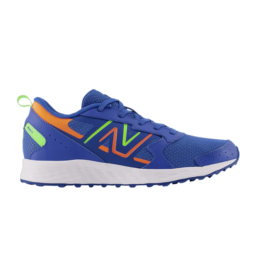 Кроссовки New Balance Fresh Foam 650 Big Kid Wide 'Cobalt Blaze Orange'