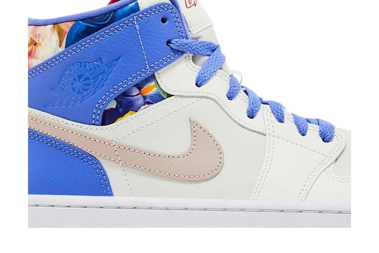 Кроссовки Wmns Air Jordan 1 Mid SE 'Valentine's Day Bouquet'