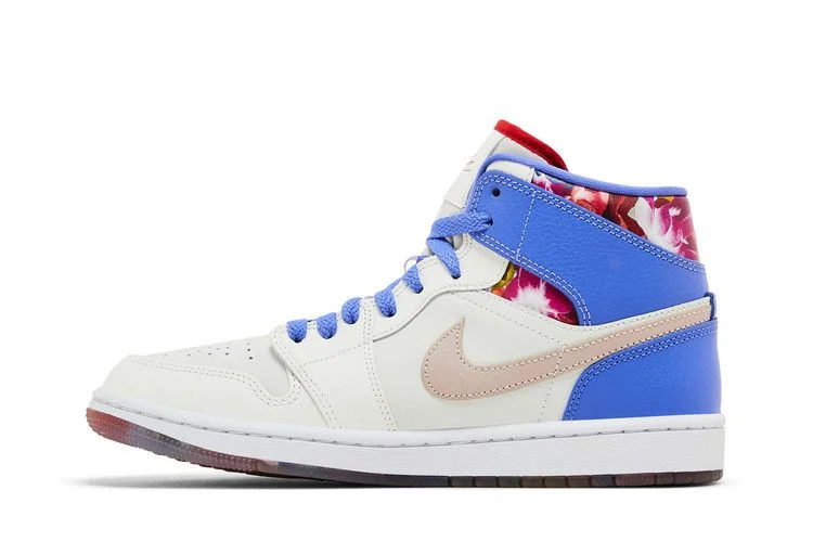 Кроссовки Wmns Air Jordan 1 Mid SE 'Valentine's Day Bouquet'