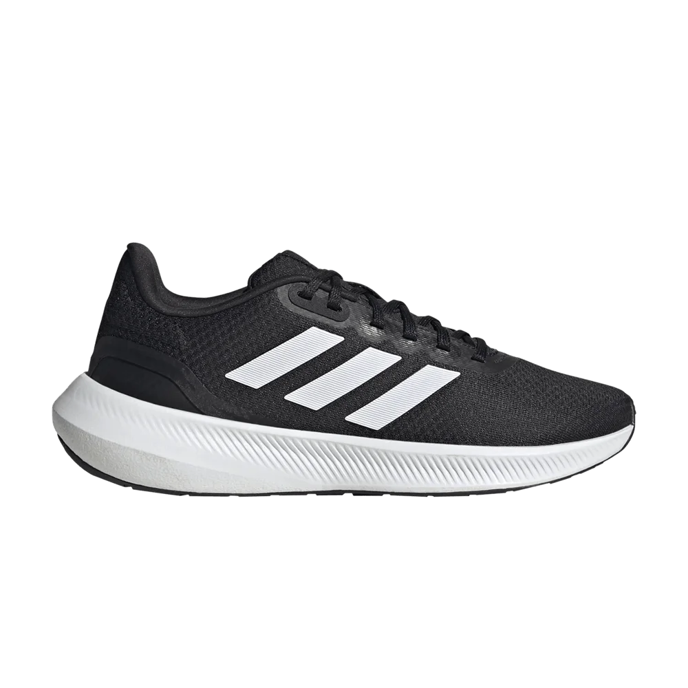 Кроссовки Adidas Wmns Runfalcon 3.0 Wide 'Black White'