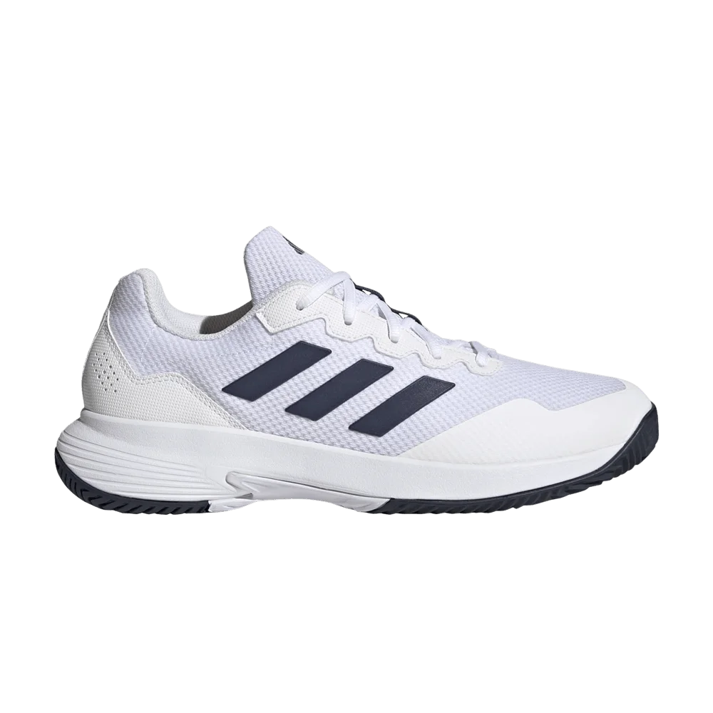 Кроссовки Adidas GameCourt 2.0 'White Team Navy'
