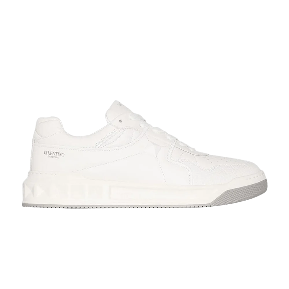 Кроссовки Valentino One Stud Low 'White Grey' 2023