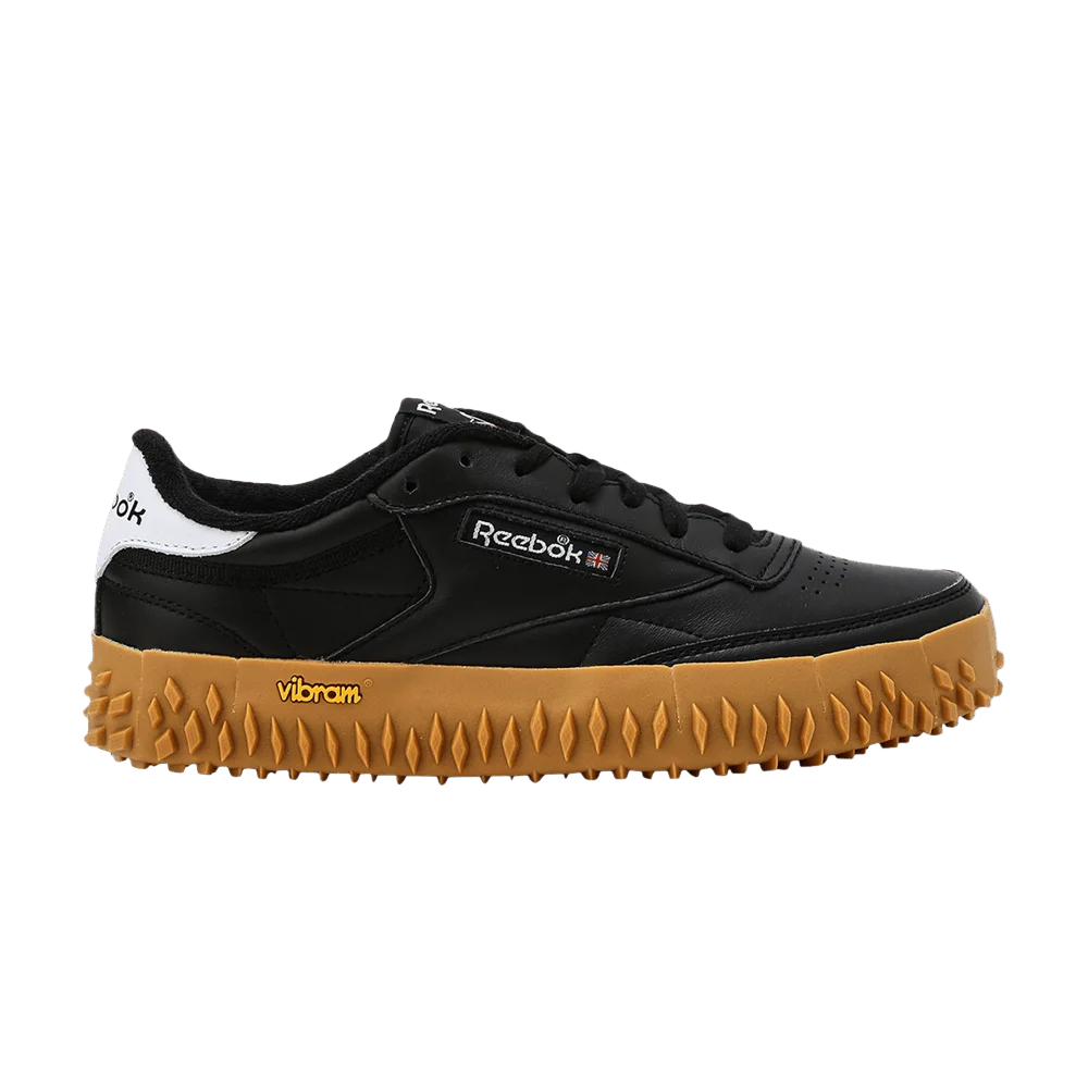 Кроссовки Reebok Club C Vibram 'Black Gum'
