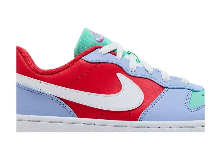 Кроссовки Nike Court Borough Low Recraft GS 'Cobalt Bliss Track Red'