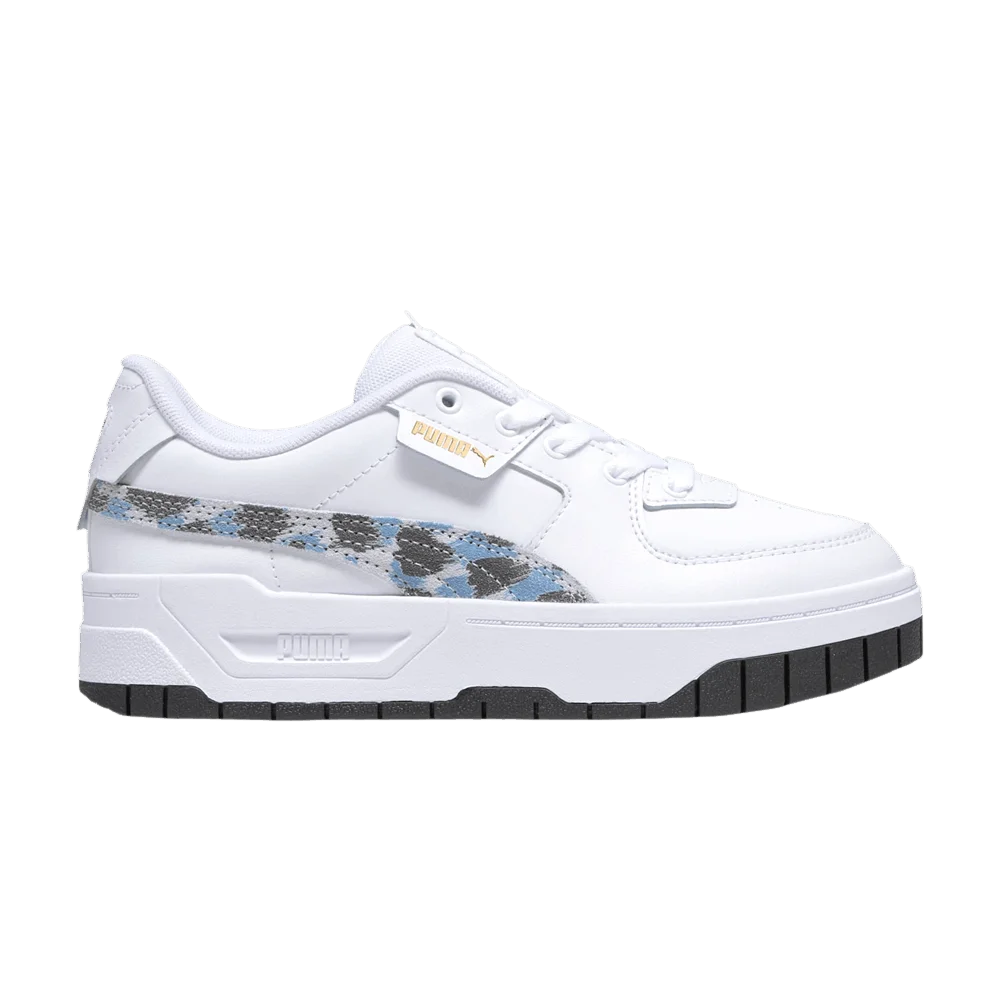 Кроссовки Puma Cali Dream Big Kid 'Animal Print - White Racing Blue'