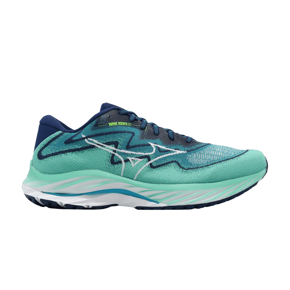 Кроссовки Mizuno Wave Rider 27 SSW 'Atlantis Blue Depths'