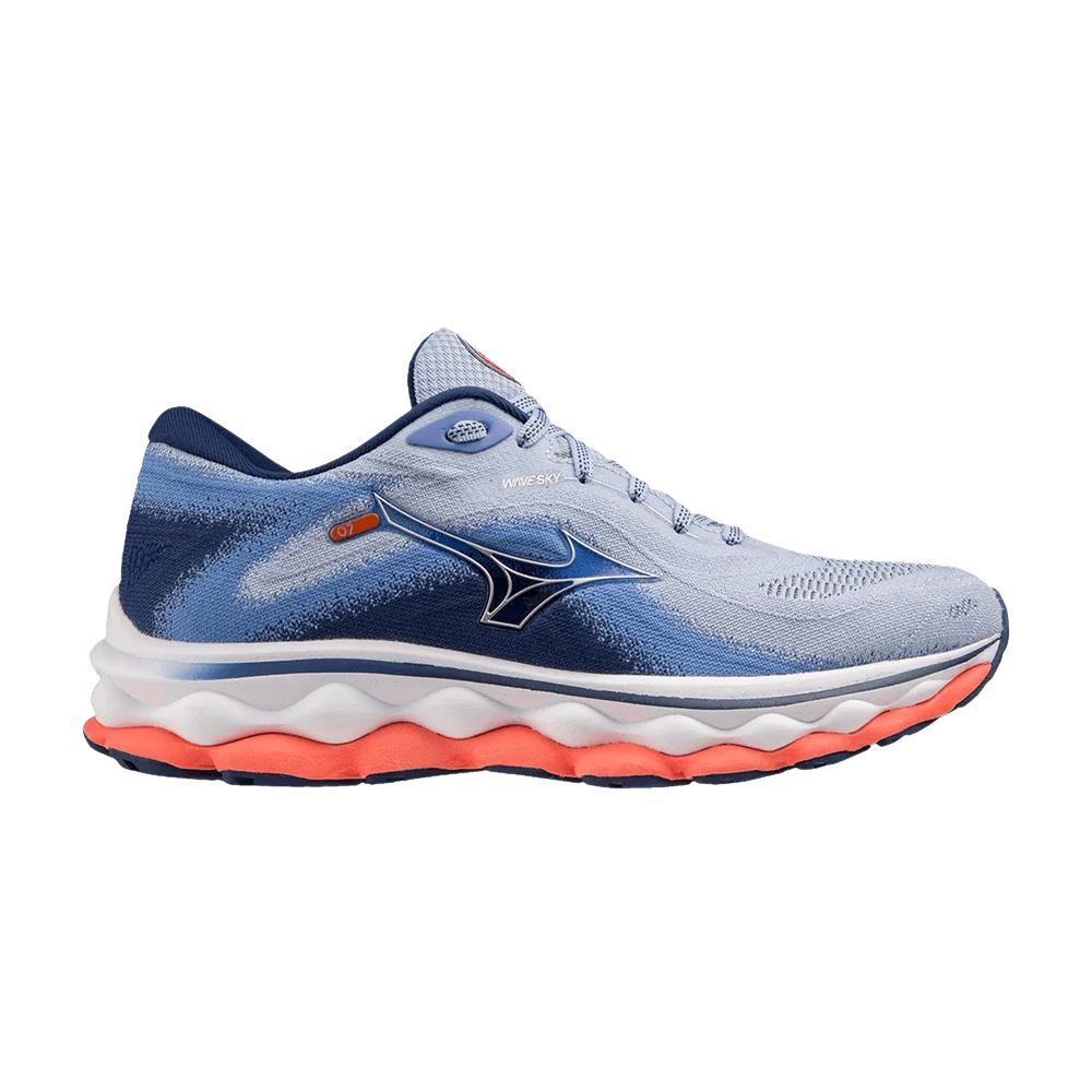 Кроссовки Mizuno Wmns Wave Sky 7 'Blue Heron Silver'