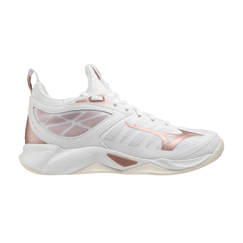 Кроссовки Mizuno Wmns Wave Dimension 'White Rose Gold'