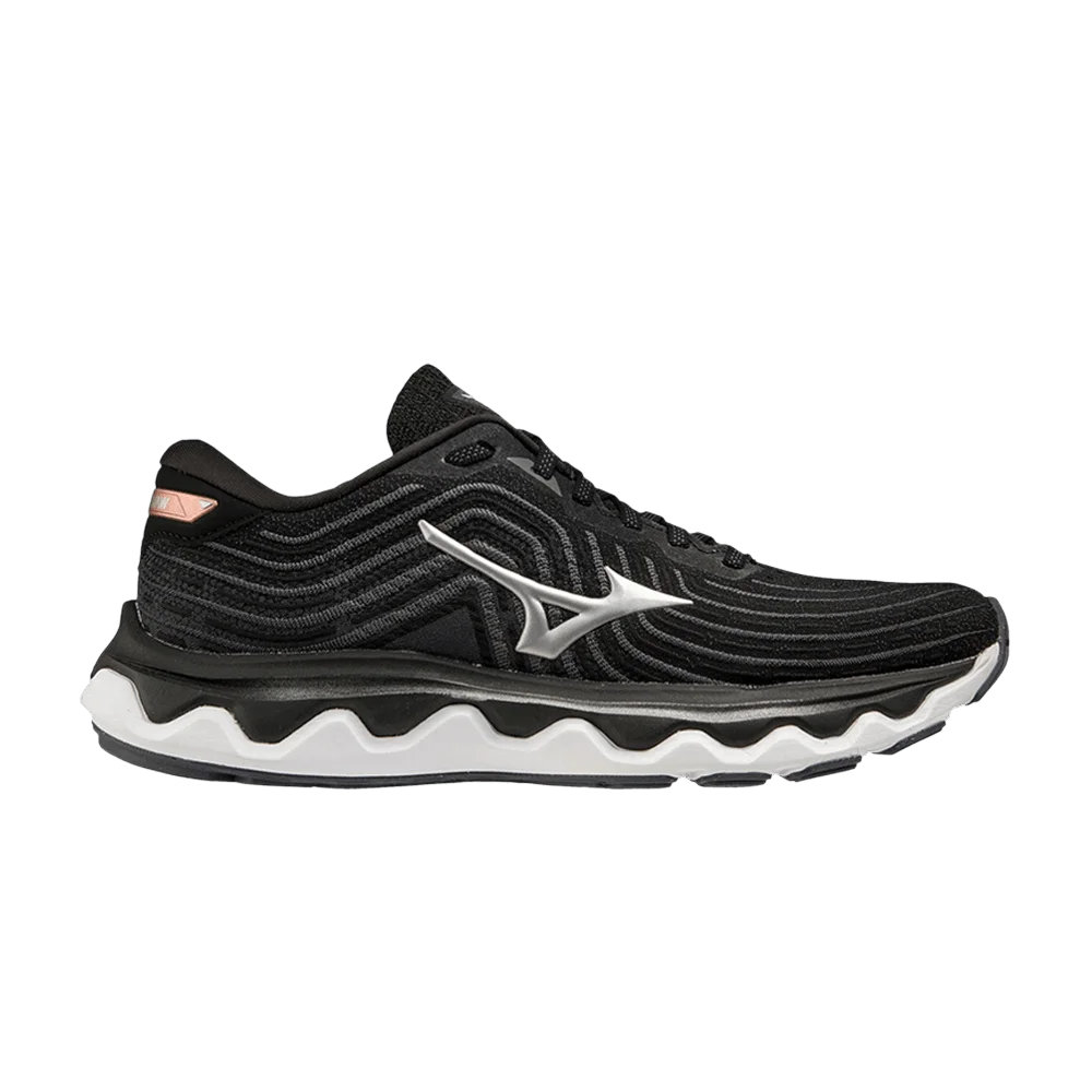Кроссовки Mizuno Wmns Wave Horizon 6 'Black Silver'