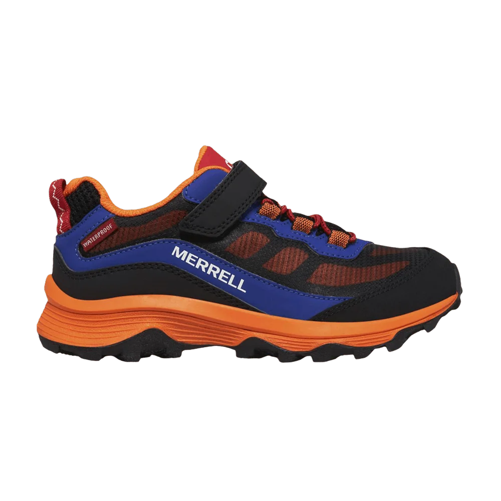 Кроссовки Merrell Moab Speed Low AC Big Kid 'Black Orange Blue'