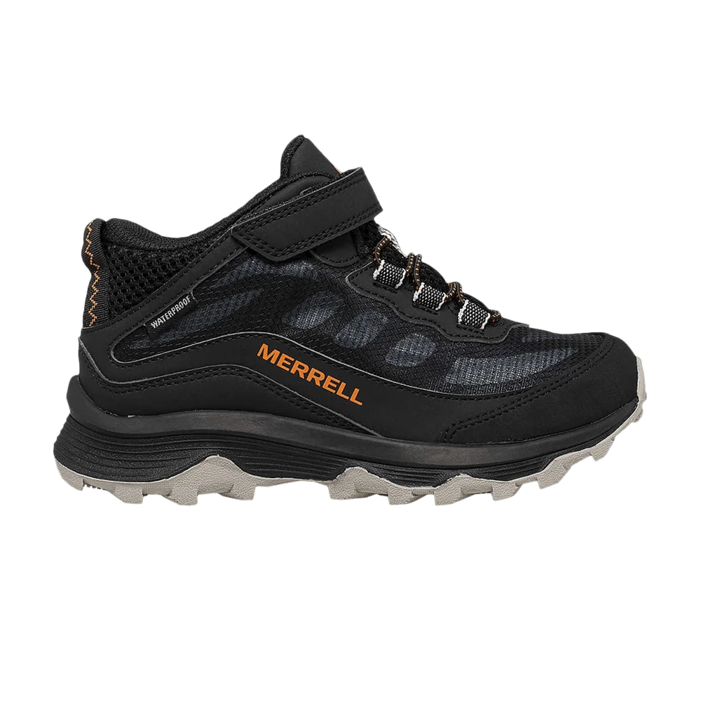 Кроссовки Merrell Moab Speed Mid AC Big Kid 'Black Orange'