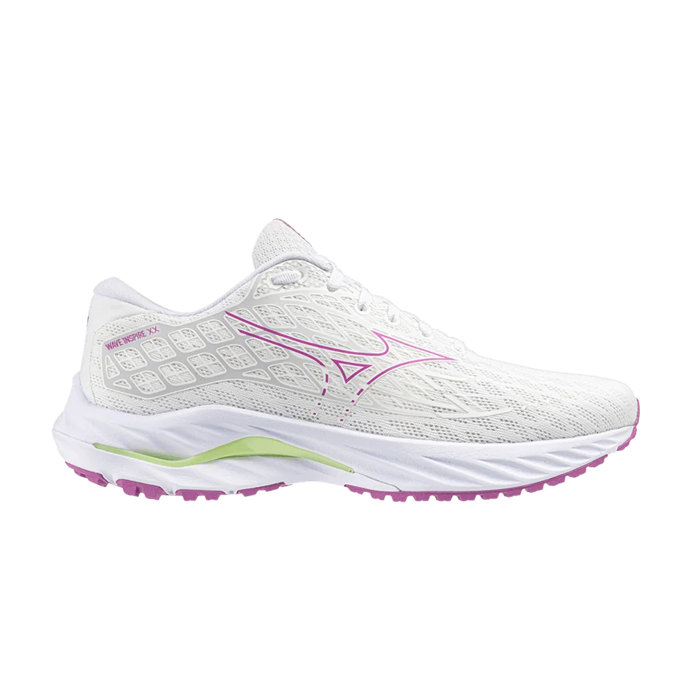 Кроссовки Mizuno Wmns Wave Inspire 20 'White Rose Red'