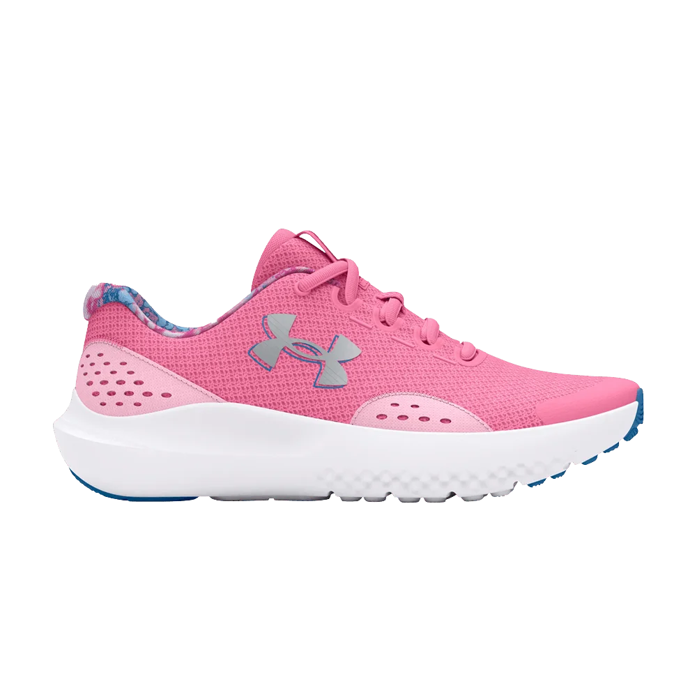 Кроссовки Under Armour Surge 4 Printed GS 'Floral - Sunset Pink'