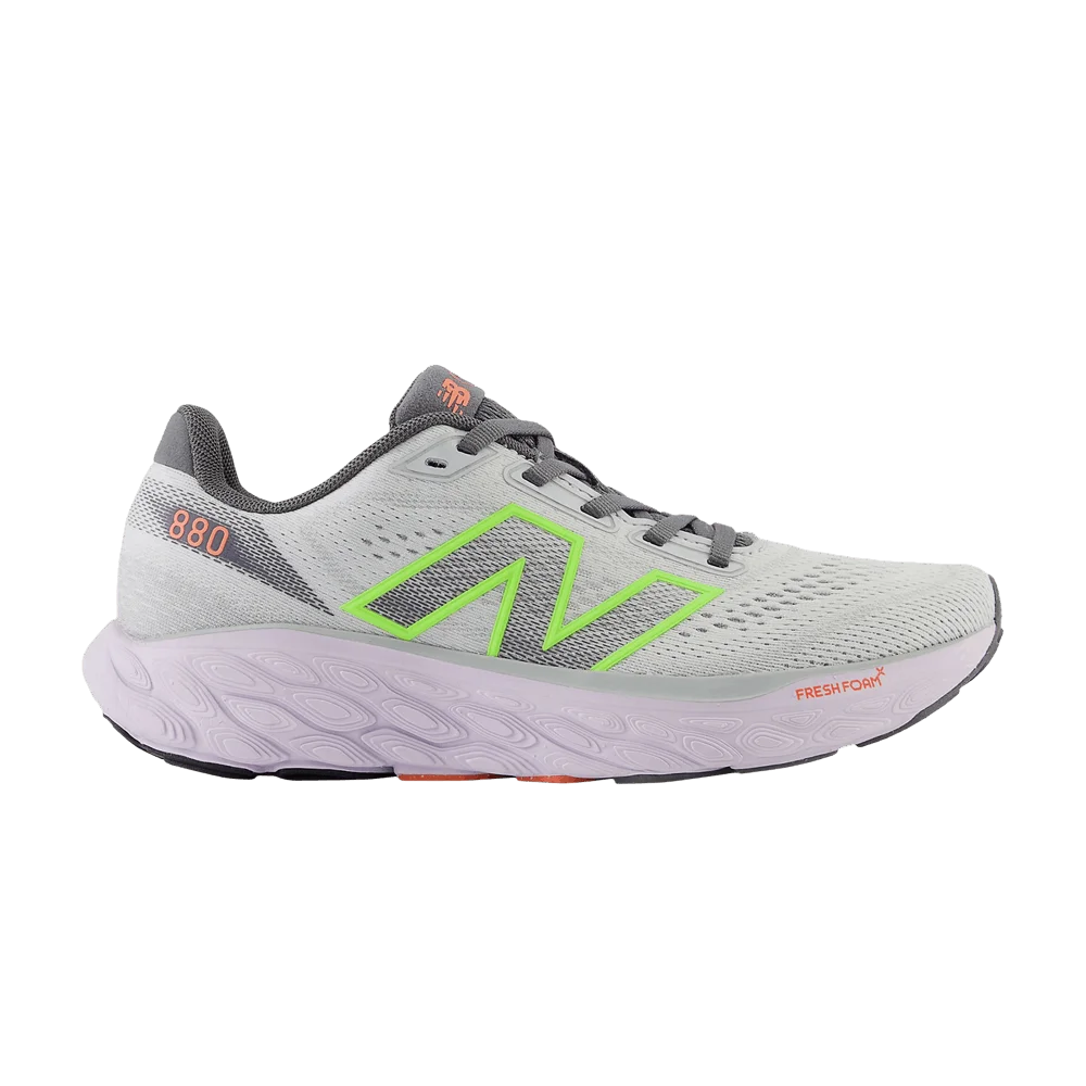 Кроссовки New Balance Wmns Fresh Foam X 880v14 Wide 'Grey Matter Bleached Lime Glow'