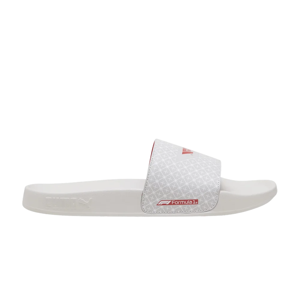 Formula 1 x Puma Leadcat 2.0 Slide 'White Pop Red'