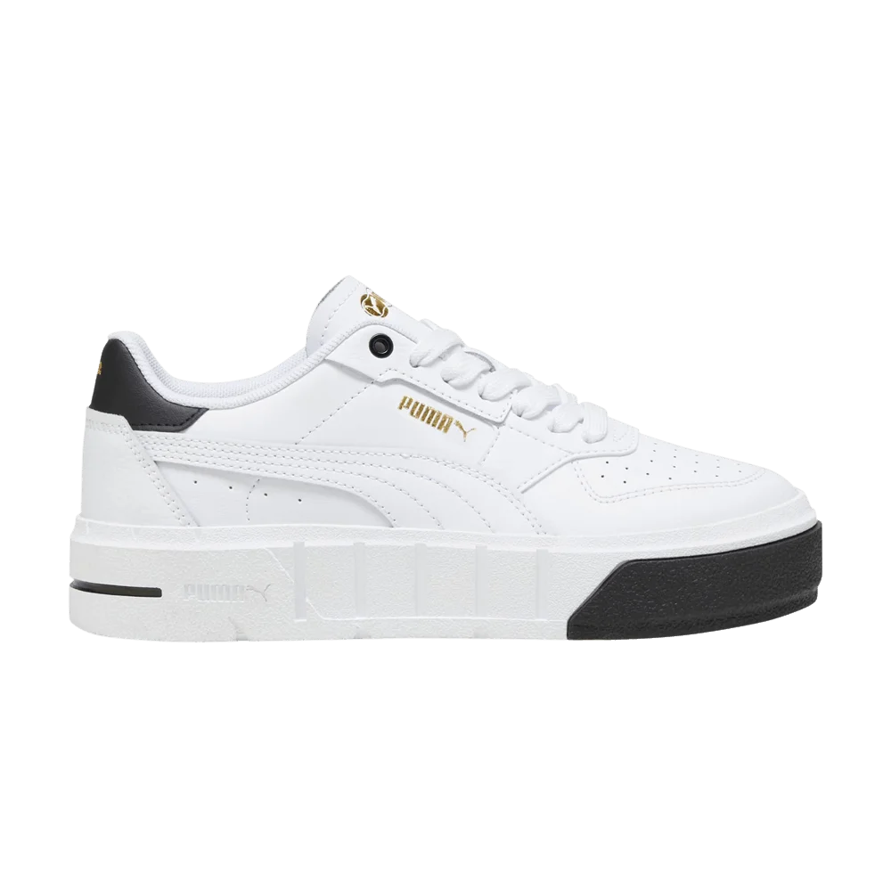 Кроссовки Puma Cali Court Big Kid 'White Black Gold'