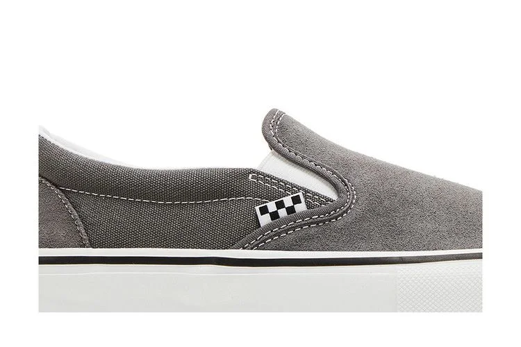 Vans Skate Slip-On 'Pewter White'