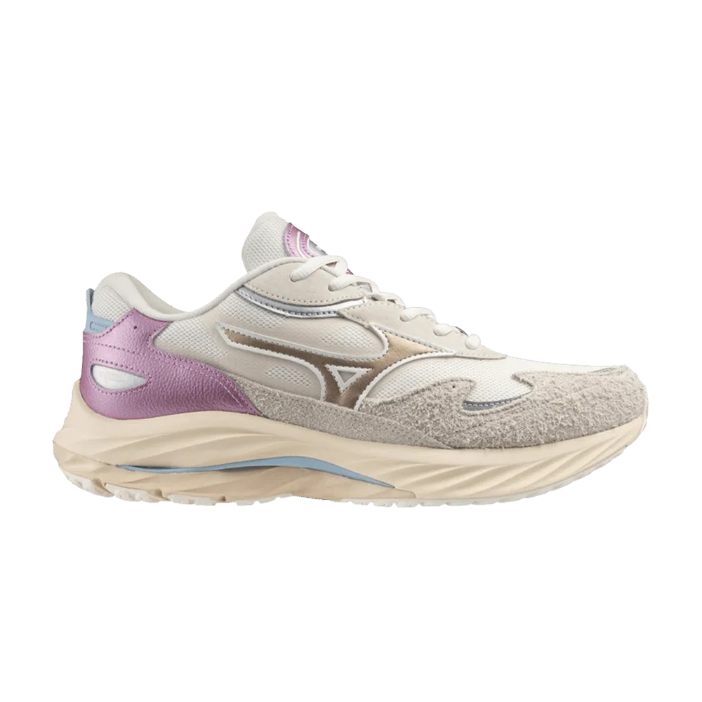 Кроссовки Mizuno Wave Rider Beta 'White Sand Gold'