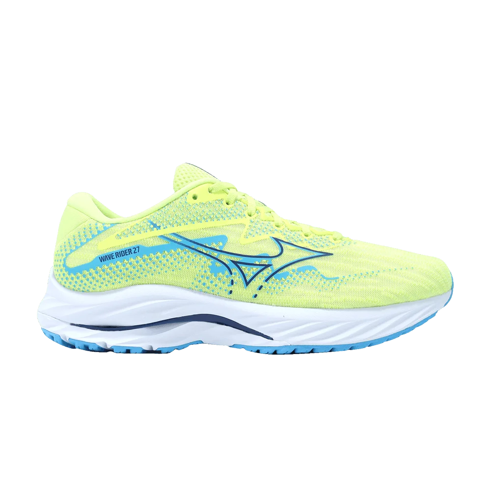 Кроссовки Mizuno Wave Rider 27 'Sharp Green Navy Peony'