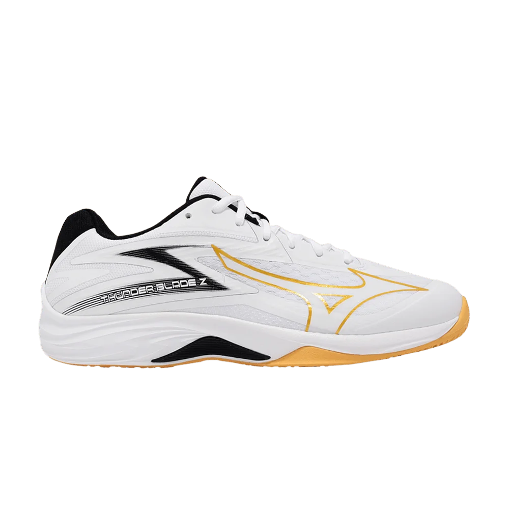 Кроссовки Mizuno Thunder Blade Z 'White Gold Black'