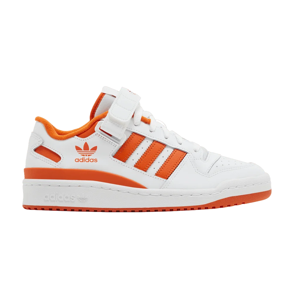Кроссовки adidas Forum Low J 'White Orange'